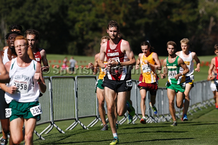 2015SIxcCollege-136.JPG - 2015 Stanford Cross Country Invitational, September 26, Stanford Golf Course, Stanford, California.